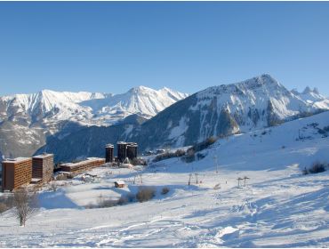 Skidorf Modernes Skidorf mit Winterunterkünften direkt an der Piste-6