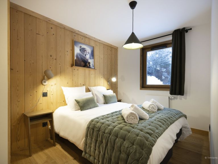 Ferienwohnung Le Flocon Blanc Bergblick