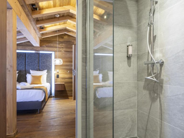 Ferienwohnung Les Balcons Platinium Val Cenis mit privater Sauna