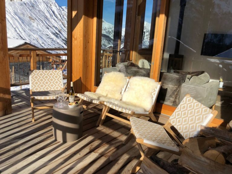 Ferienhaus Caseblanche Retrouvailles mit Holzofen