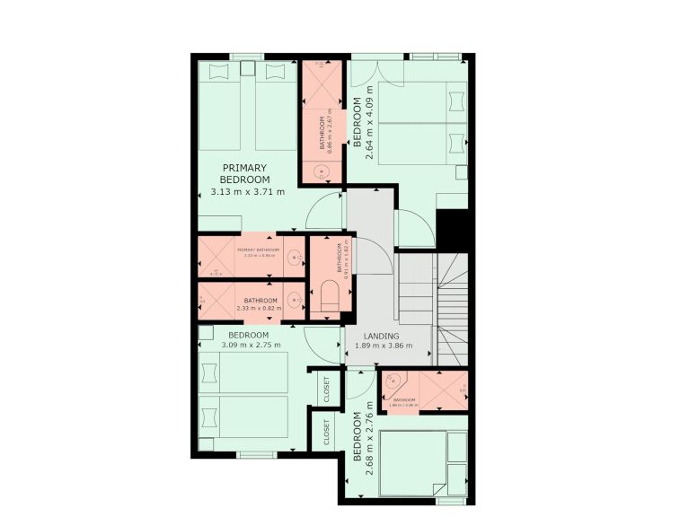Ferienwohnung Emma Kombination 2 x 12 Personen