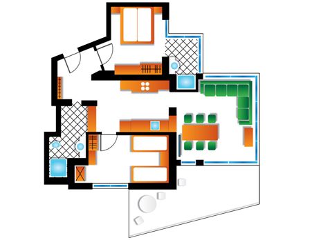 Ferienwohnung Ischgl Suite zondag t/m zondag Atrium
