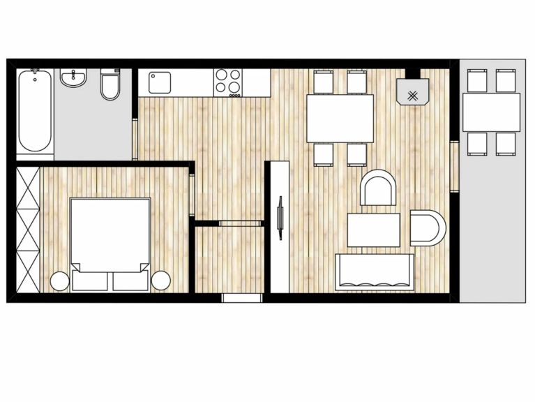 Ferienwohnung AlpenParks Rehrenberg Alpine