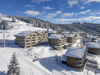 Ferienwohnung Club MMV Les Chalets des Cimes Balkon nach Süden-1
