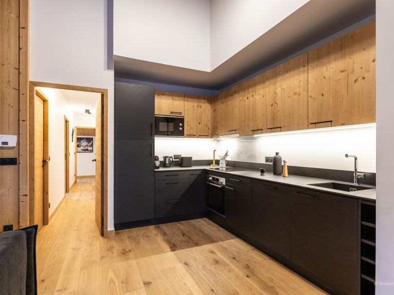 Ferienwohnung Le Flocon Blanc Bergblick