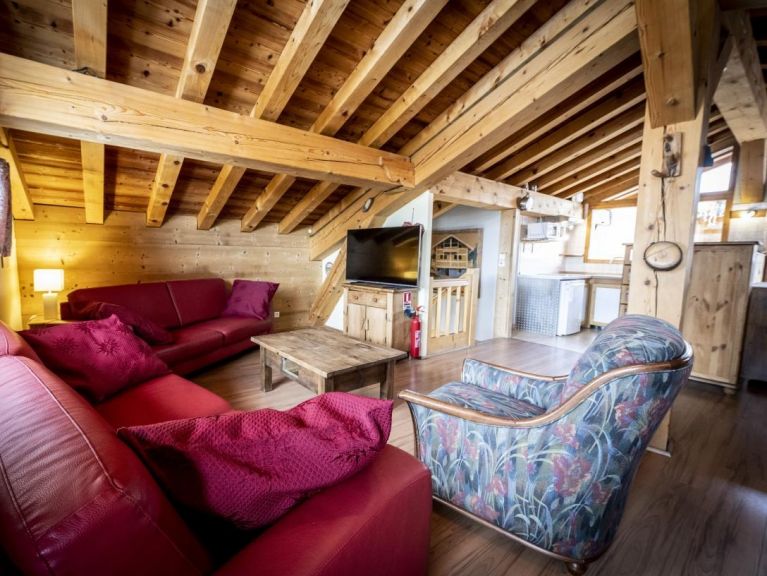 Ferienhaus du Cocoon Mont-Blanc mit Außenwhirlpool