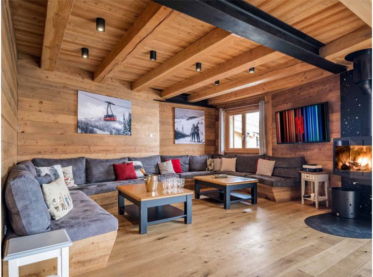 Gruppenunterkunft Wohnzimmer