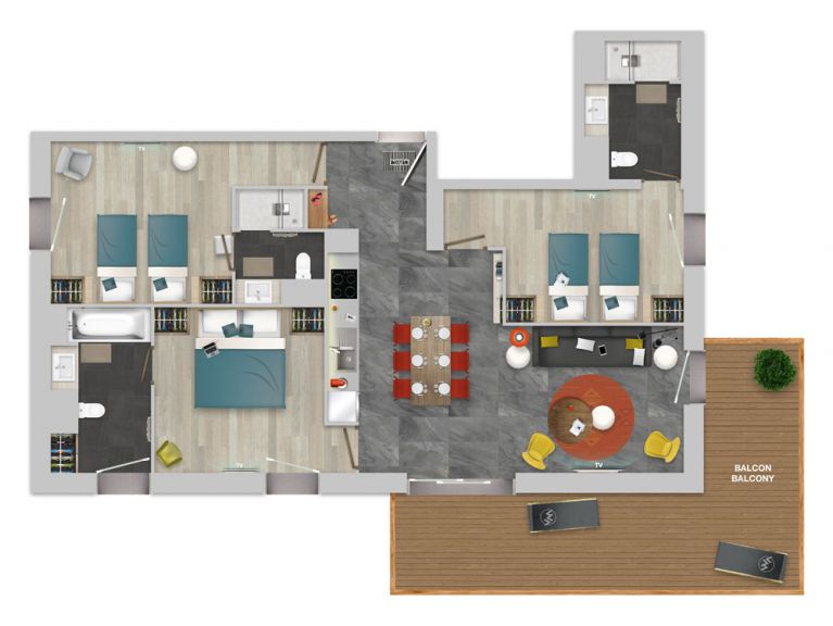 Ferienwohnung Résidence Izia