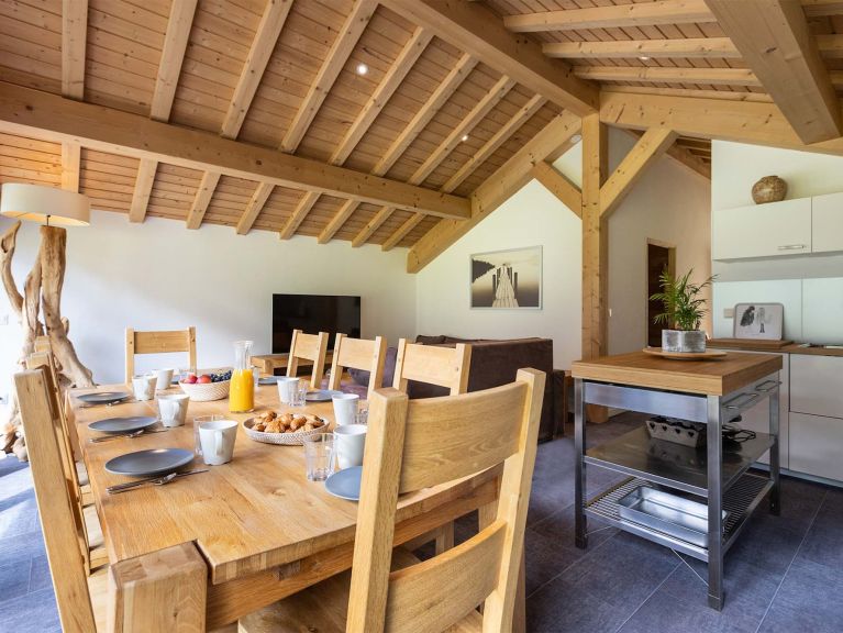 Ferienwohnung Les Amis Chalet Ponturin