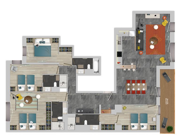Ferienwohnung Résidence Izia