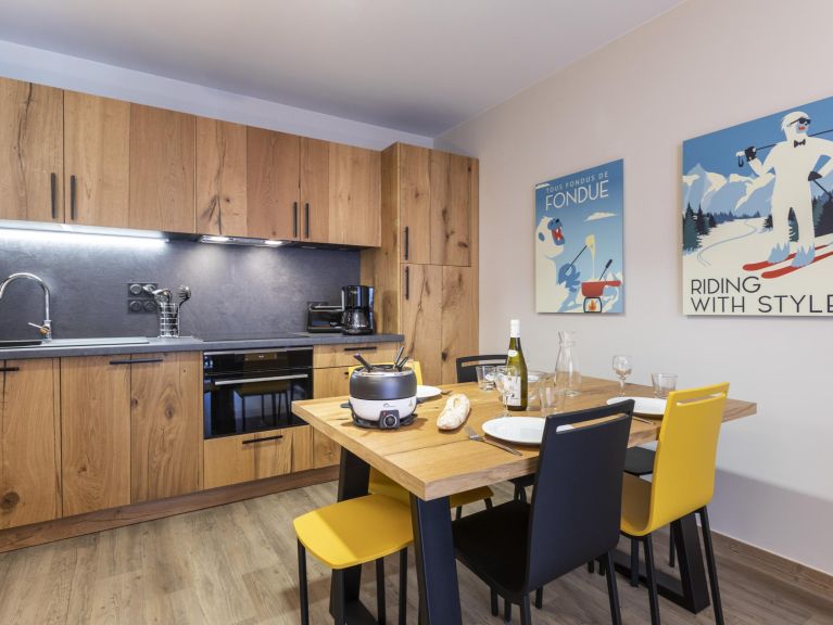 Ferienwohnung Club MMV Samoëns Village Bergblick