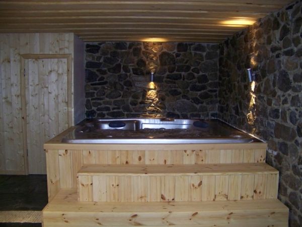 Ferienhaus Leslie Alpen mit Sauna und Whirlpool