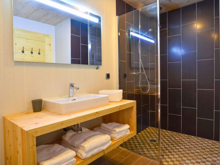 Ferienhaus Les Frasses mit eigener Sauna und Außenwhirlpool