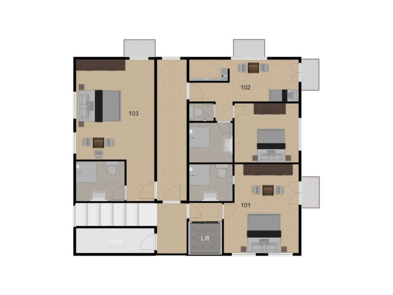 Ferienhaus Tirolerhof Apart Catering-Service inklusive