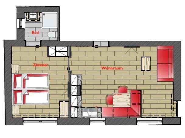 Ferienwohnung A Casa Juwel Top 2