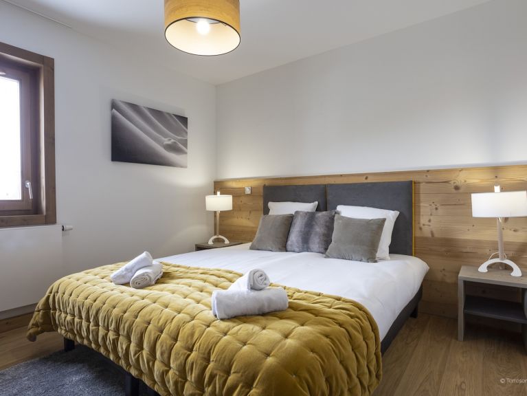 Ferienwohnung Le Diamant des neiges Bergblick