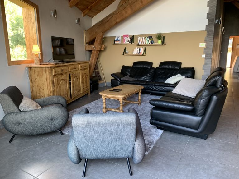 Ferienwohnung de Sarenne mit Außenwhirlpool