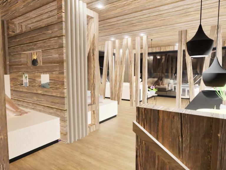 Ferienwohnung The Peak White Diamond Chalet
