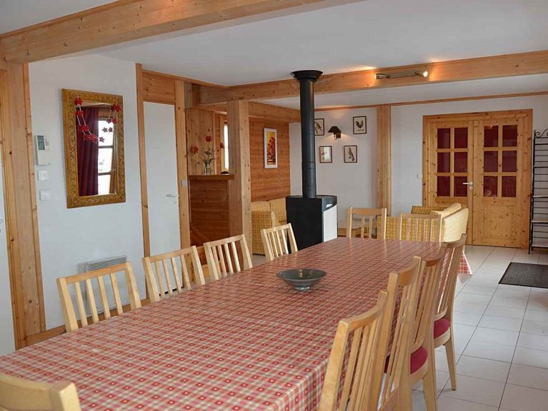 Ferienhaus Hameau de Flaine mit Sauna