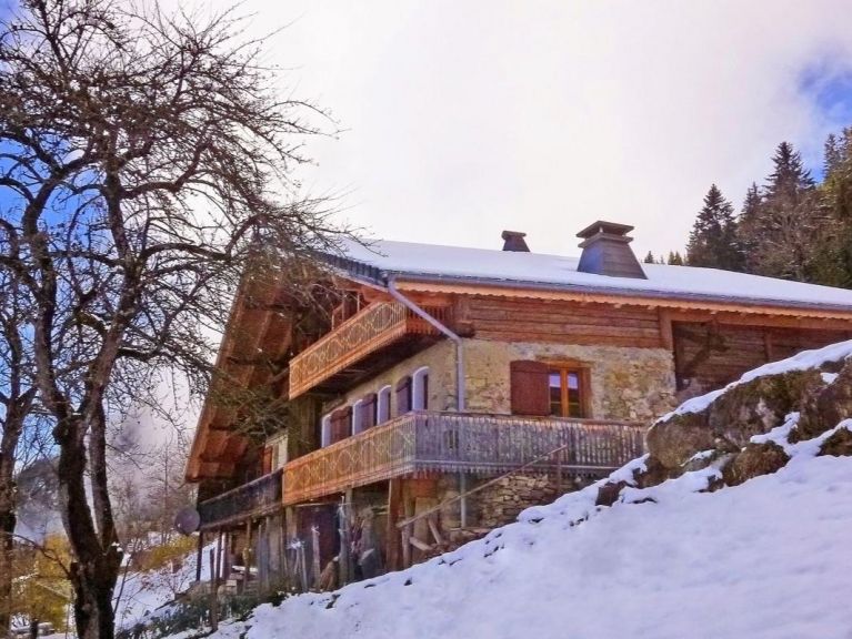 Ferienhaus Petit Châtel mit Außenwhirlpool