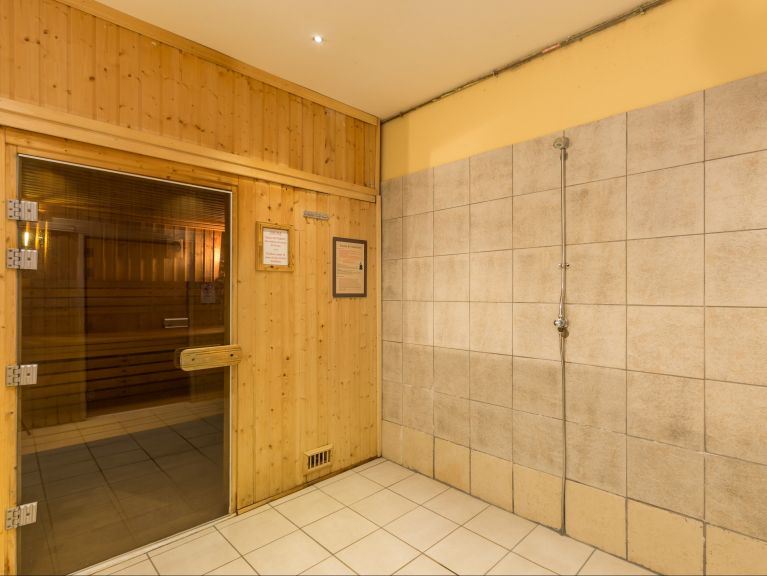 Ferienwohnung Arc 1950 Le Village Zugang zum Innenpool