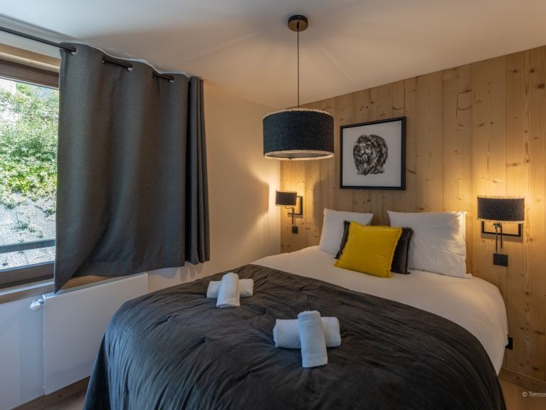 Ferienwohnung Le Cristal Lodge Bergblick