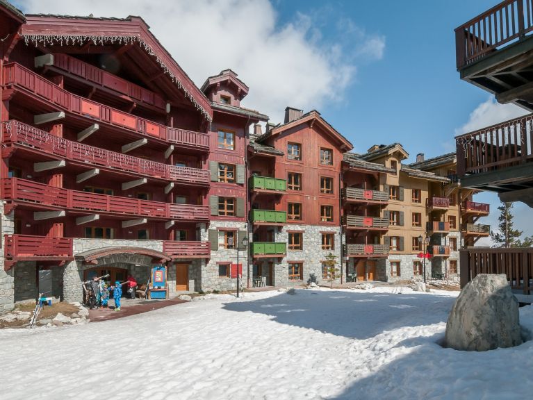 Ferienwohnung Arc 1950 Le Village Zugang zum Innenpool