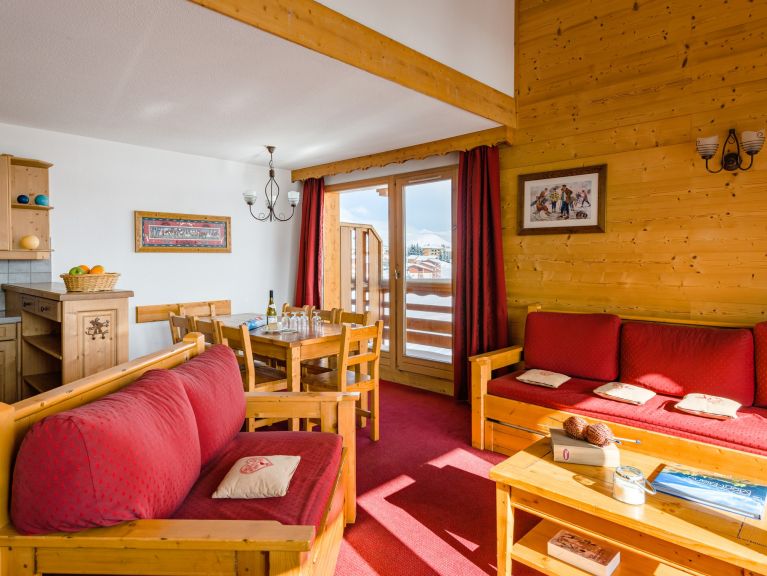 Ferienwohnung L'Ecrin des Sybelles mit Schlafecke