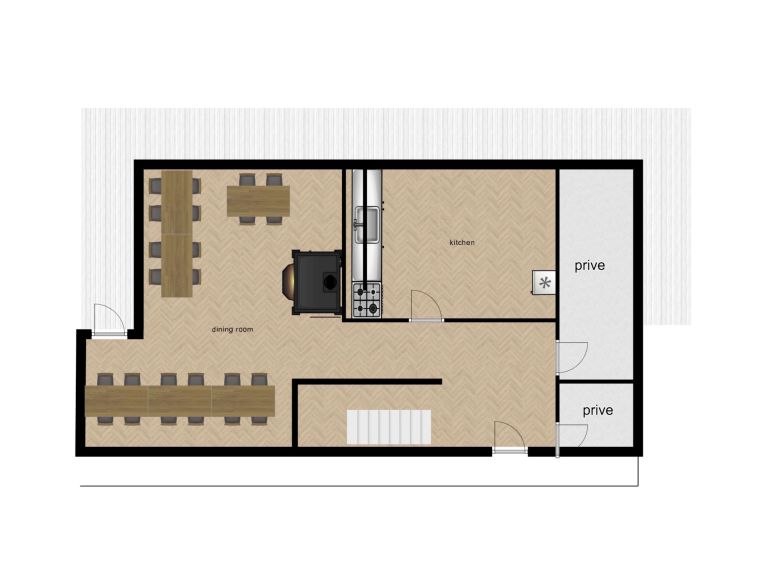 Ferienhaus Zoller Catering-Service inklusive