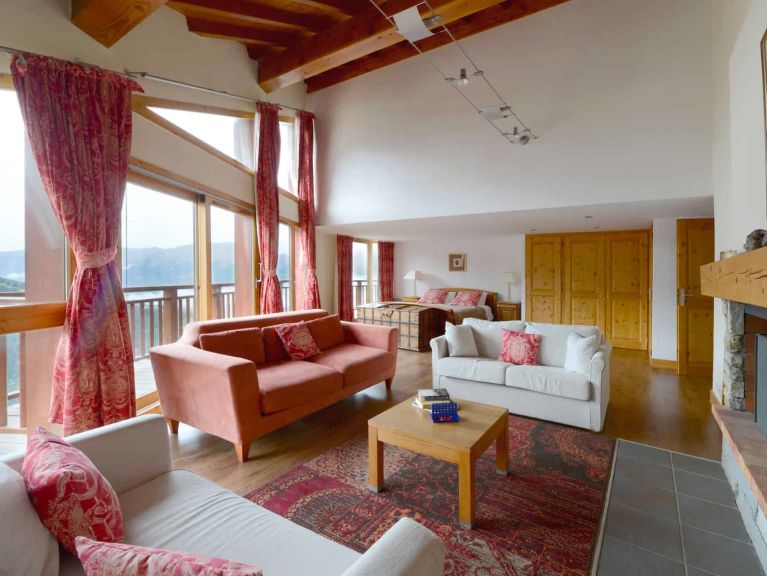 Ferienhaus Les Chalets des deux Domaines