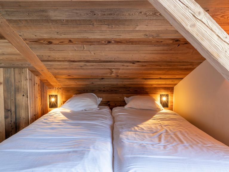 Ferienhaus De Vallandry La Charrue mit eigenem Wellnessbereich