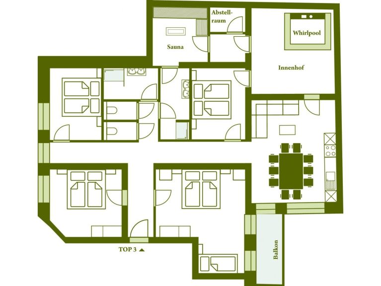 Ferienwohnung Bachgut Luxus Suite Typ B