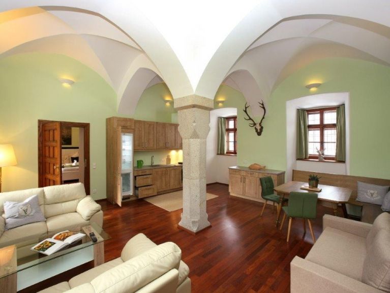 Schloß Schloss Fischhorn (incl. catering, flexibele aankomst) Kombination aus 6 Ferienwohnungen