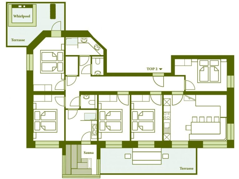 Ferienwohnung Bachgut Luxus Suite Typ A