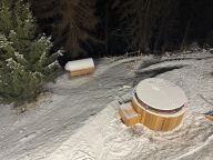 Ferienhaus De Vallandry Masara mit Außenwhirlpool und Sauna-12