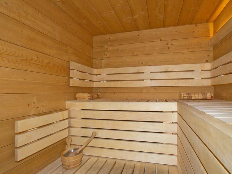 Ferienhaus Le Prestige Lodge mit privatem Schwimmbad