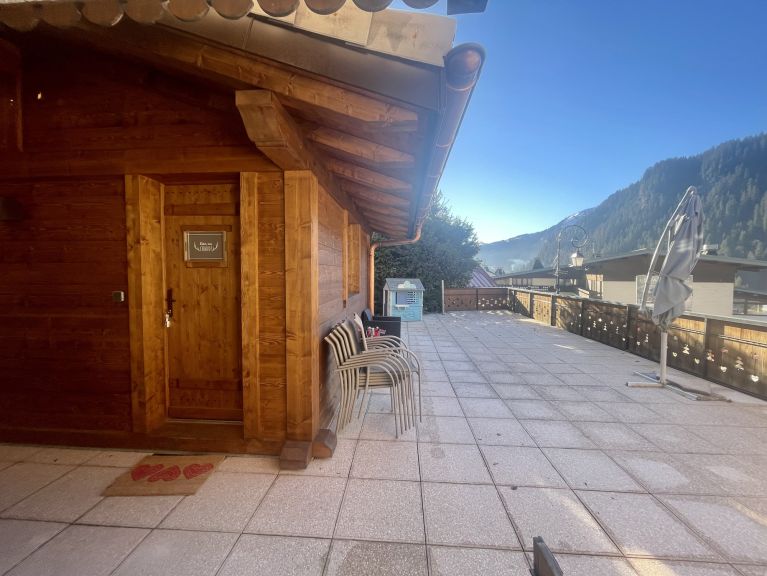 Ferienwohnung l'Ours mit Außenwhirlpool