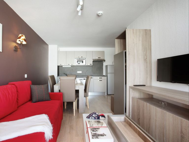 Ferienwohnung Front de Neige Studio