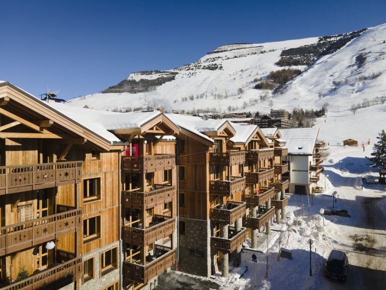 Ferienwohnung Neige et Soleil mit Kabine