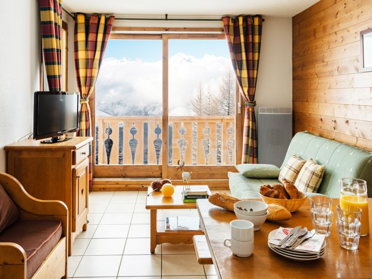 Ferienwohnung Résidence L'Arollaie mit Kabine oder Schlafbereich
