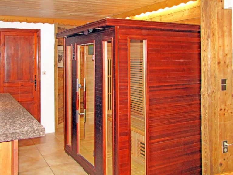 Ferienhaus Grand Massif mit Infrarotsauna