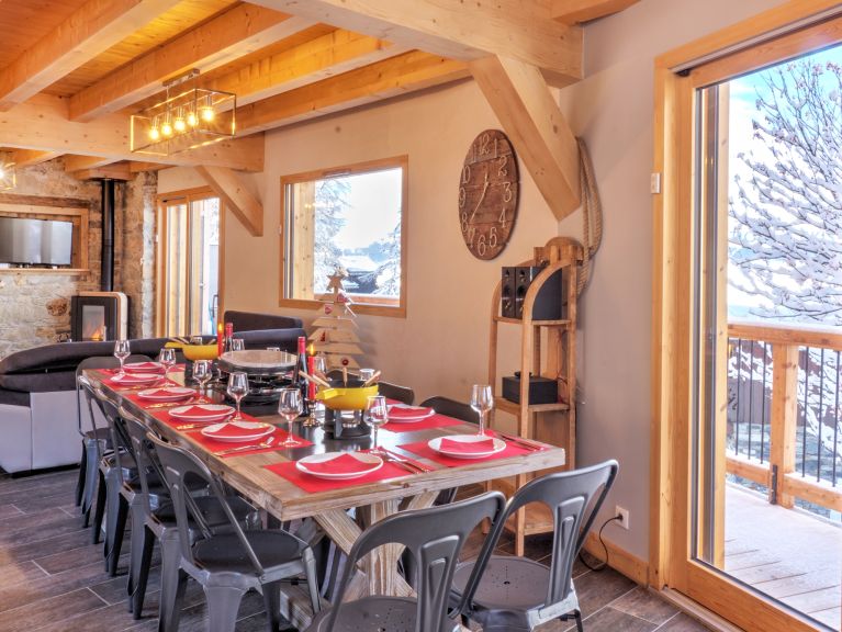 Ferienhaus Paradise Star mit Sauna und Außenwhirlpool