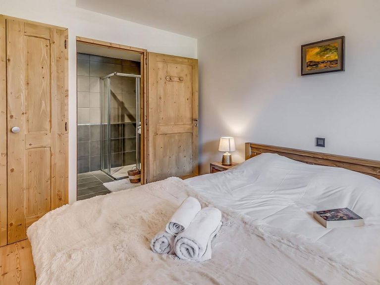 Ferienwohnung Résidence Les Nouveaux Alpages mit privatem Whirlpool