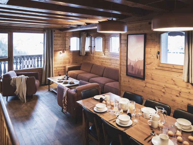 Ferienwohnung Montagnettes Hameau de la Sapinière mit Sauna