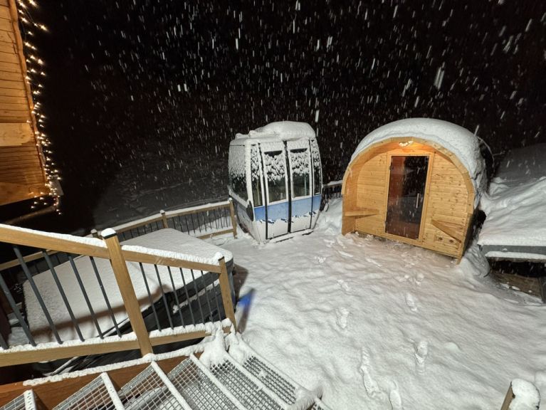 Ferienhaus Lacuzon mit eigener Sauna und Whirlpool