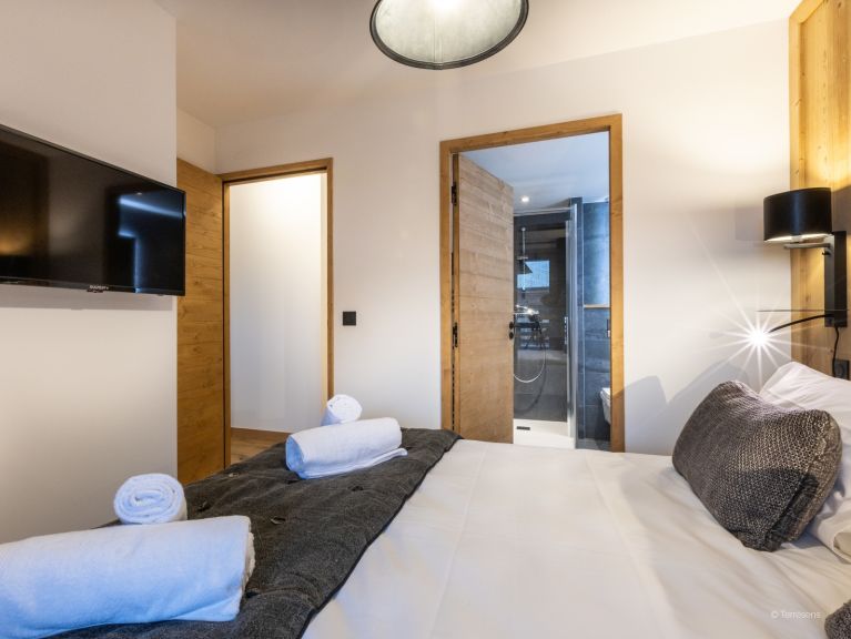 Ferienwohnung Le Flocon Blanc Bergblick