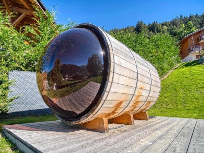 Ferienhaus Les Oisillons mit Außensauna