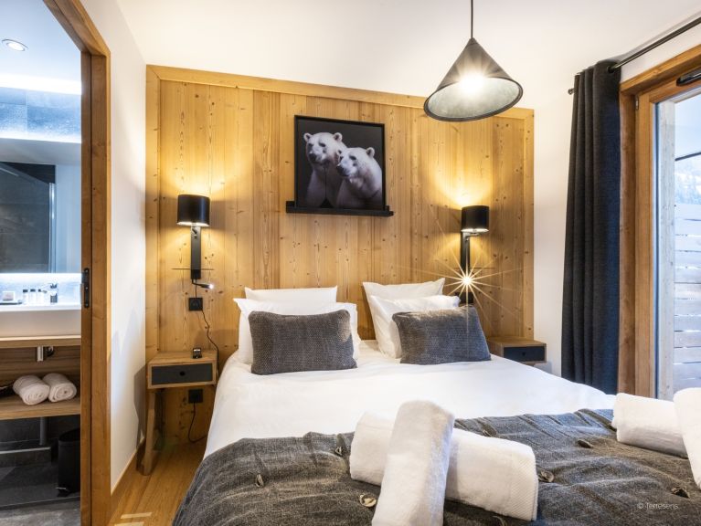 Ferienwohnung Le Flocon Blanc Bergblick