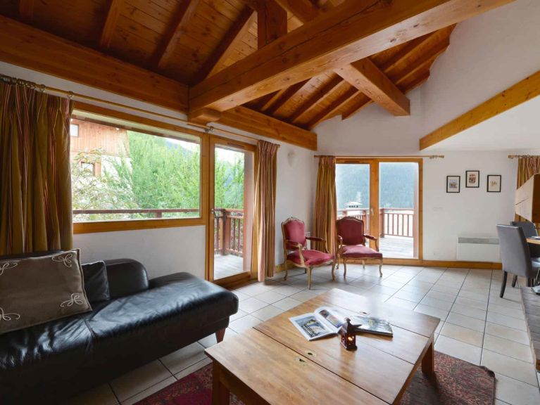 Ferienhaus Les Chalets des deux Domaines