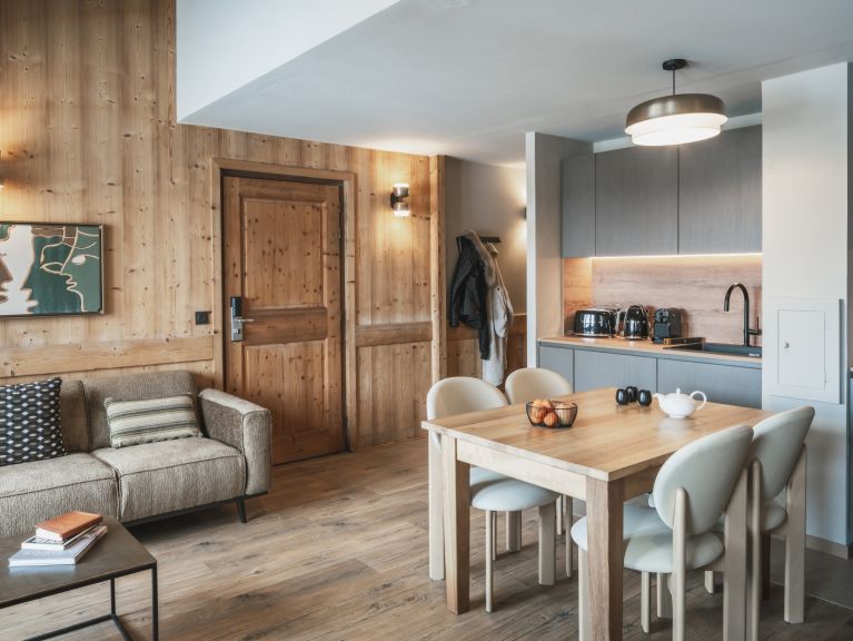 Ferienwohnung Montagnettes Oxalys mit offenem Kamin